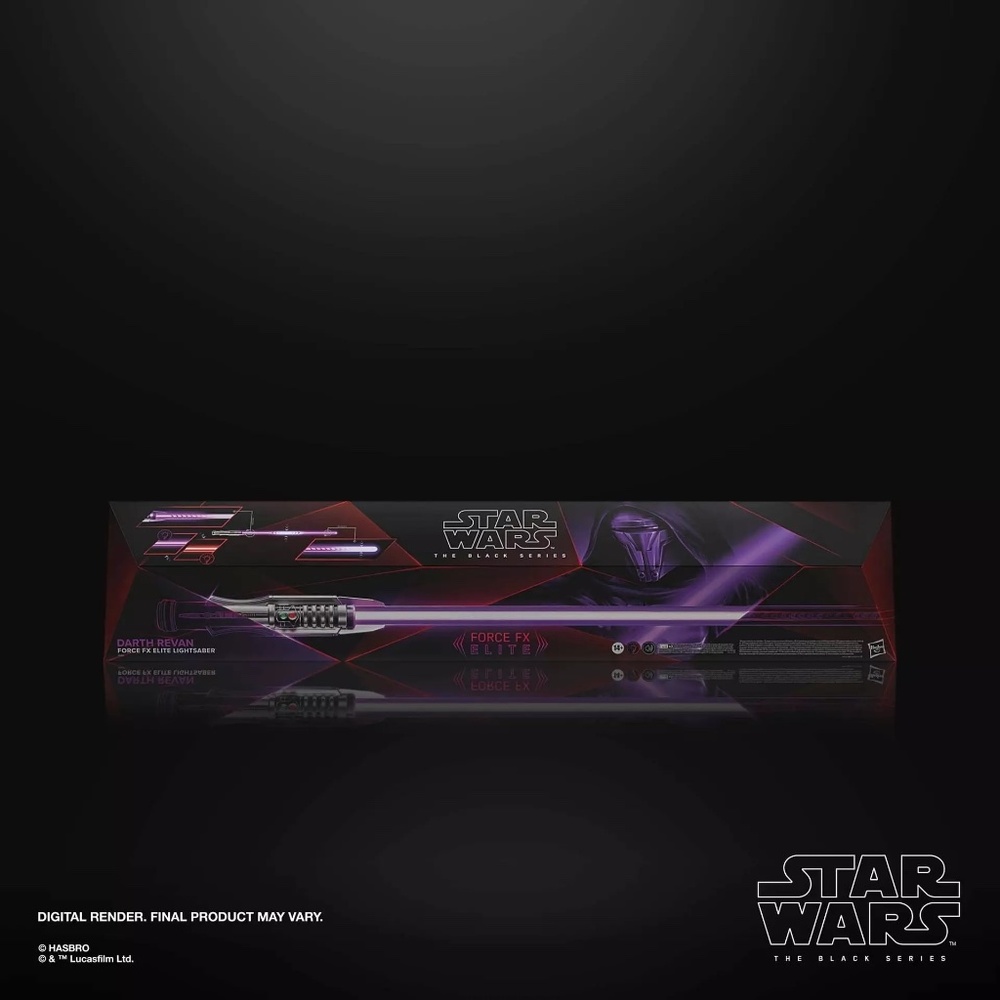 Star Wars: The Black Series Darth Revan Force FX Elite Color Changing Lightsaber